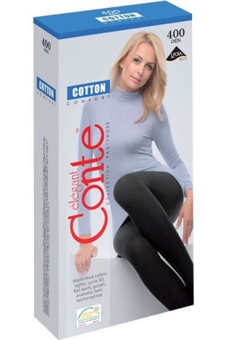 Колготки женские Conte Cotton 400 Den