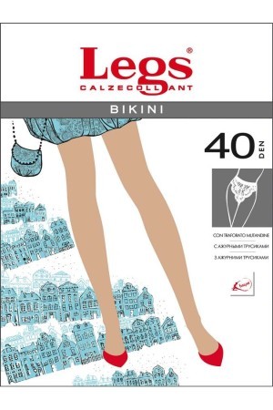 Колготки женские LEGS 261 BIKINI 40 Den