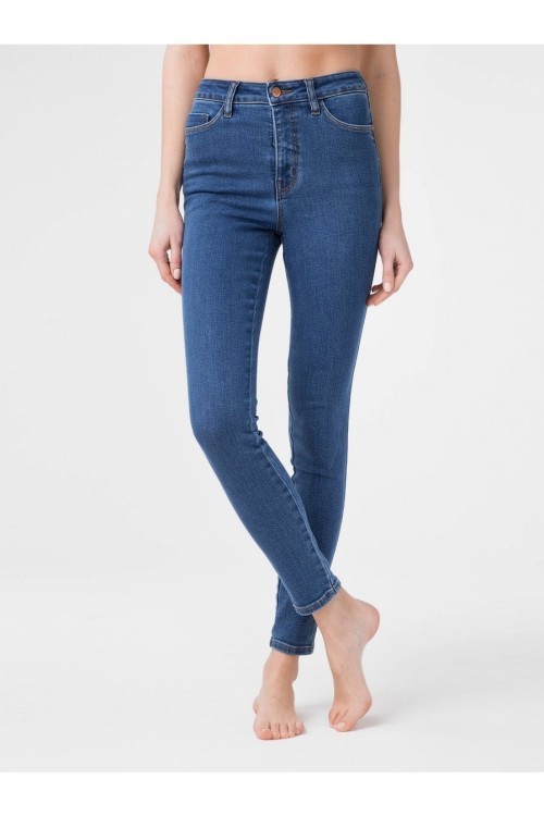 Джинсы женские Conte Eco-friendly CON-174 Lycra® моделирующие skinny с супер высокой посадкой