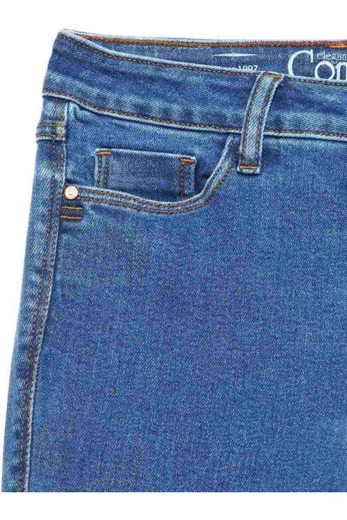 Джинсы женские Conte Eco-friendly CON-174 Lycra® моделирующие skinny с супер высокой посадкой