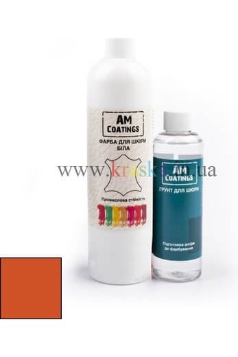 Набор для покраски кожаного кресла - Терракотовый AM Coatings
