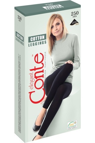 Леггинсы женские Conte Cotton Leggings 250 Den