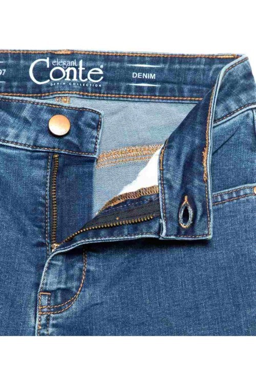 Джинсы женские Conte Eco-friendly CON-296 skinny с эффектом push-up и с высокой посадкой