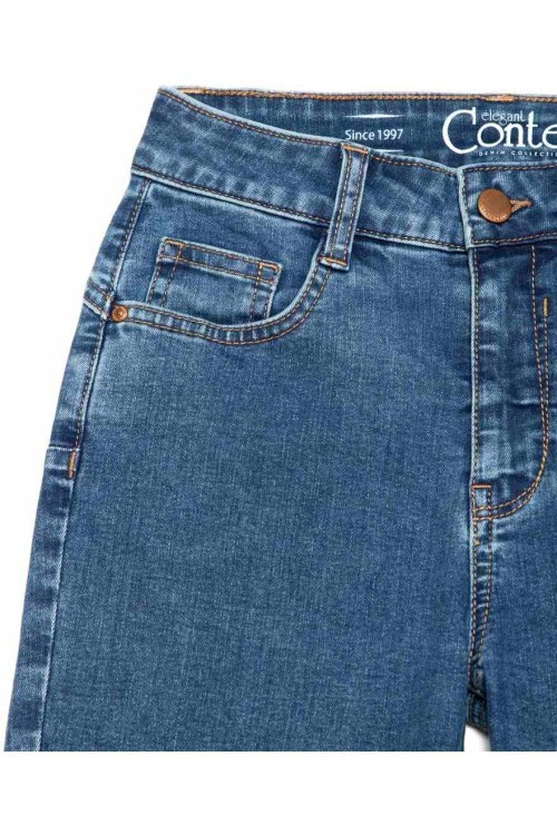Джинсы женские Conte Eco-friendly CON-296 skinny с эффектом push-up и с высокой посадкой