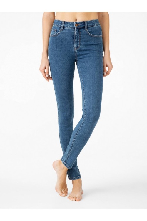 Джинсы женские Conte Eco-friendly CON-296 skinny с эффектом push-up и с высокой посадкой