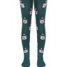 Колготки детские Conte-kids новогодние (540) 19С-96/1СП "Белый мишка" с пушистой нитью и помпоном