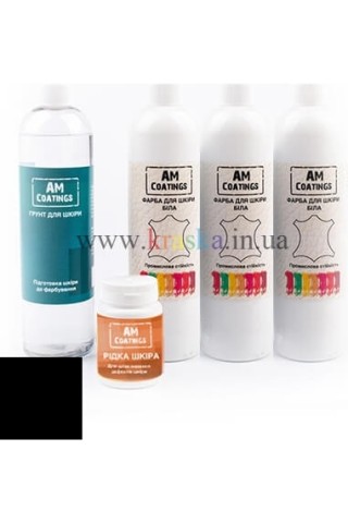 Набор для покраски и реставрации 5-7-местного уголка - Черный AM Coatings
