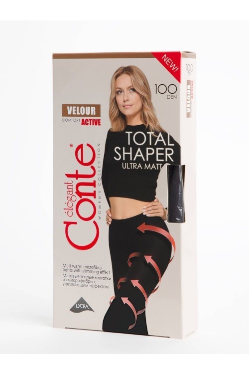 Колготки женские CONTE VELOUR ACTIVE 100 Lycra®