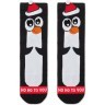 Носки женские Conte Новогодние (650) 21с-75сп с махровой стопой «Penguin»