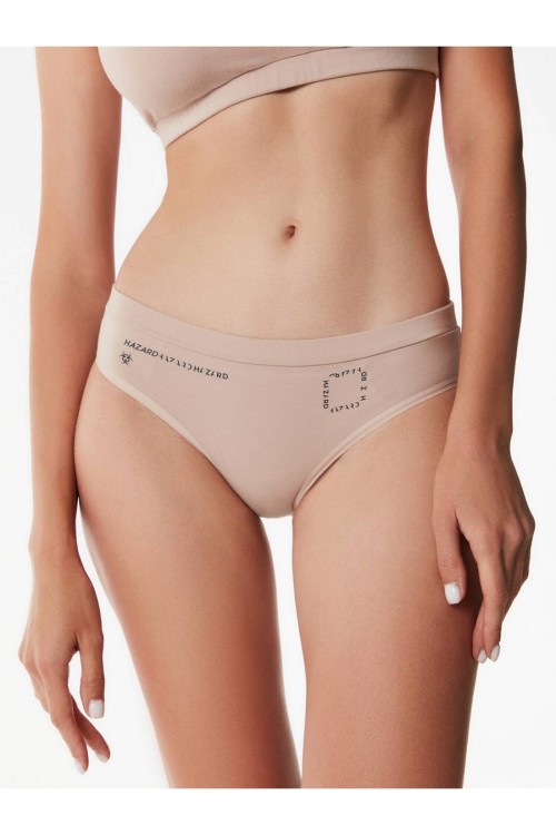 Трусы женские Conte TATTOO STYLE LB 1478 «бикини» с тату-рисунками