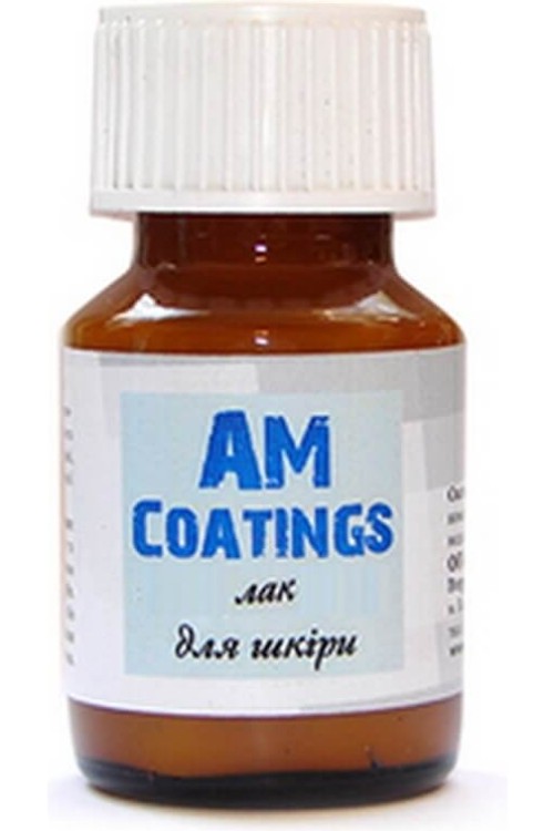 Матовый лак для кожи 35 мл AM Coatings