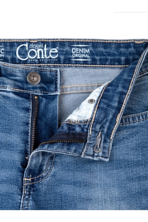 Джинсы женские Conte Skinny 4640/4915L моделирующие со средней посадкой