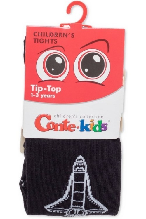 Колготки детские Conte-kids TIP-TOP (569) хлопковые с рисунком «Самолет»