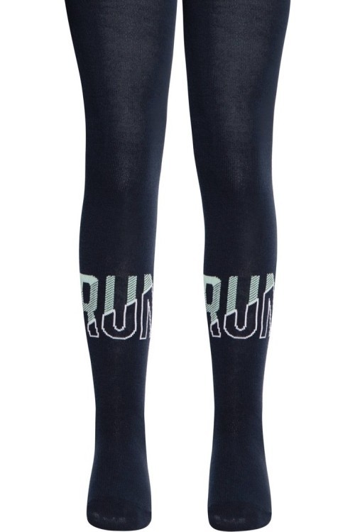 Колготки детские Conte-kids TIP-TOP (559) хлопковые  с рисунком «Run»
