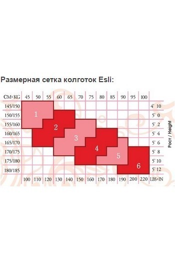 Колготки женские ESLI Vita 40 Den