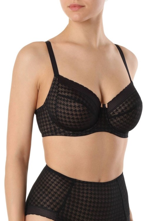 Бюстгальтер Conte BODY COUTURE  RB6117 с рисунком «гусиная лапка»