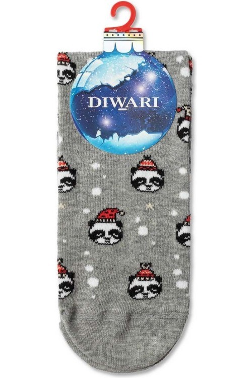 Носки мужские Conte Новогодние (518) 20с-62сп «Xmas panda»