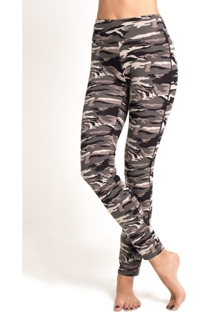 Леггинсы женские LEGS L1449 LEGGINGS CAMOUFLAGE спортивные