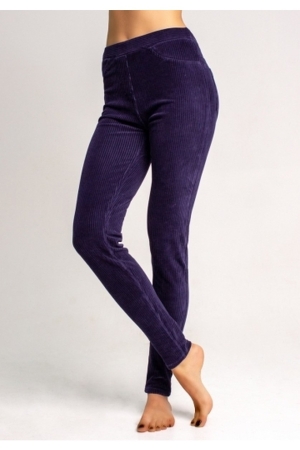 Леггинсы-брюки женские LEGS L1452 LEGGINGS VELVET RIB