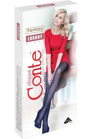 Колготки женские Conte Fantasy Luxury ажурные