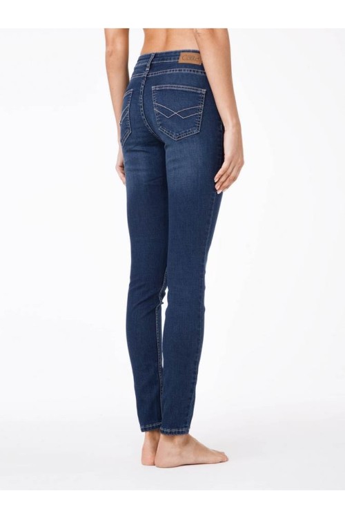 Джинсы женские Conte Skinny 4640/4915D моделирующие со средней посадкой