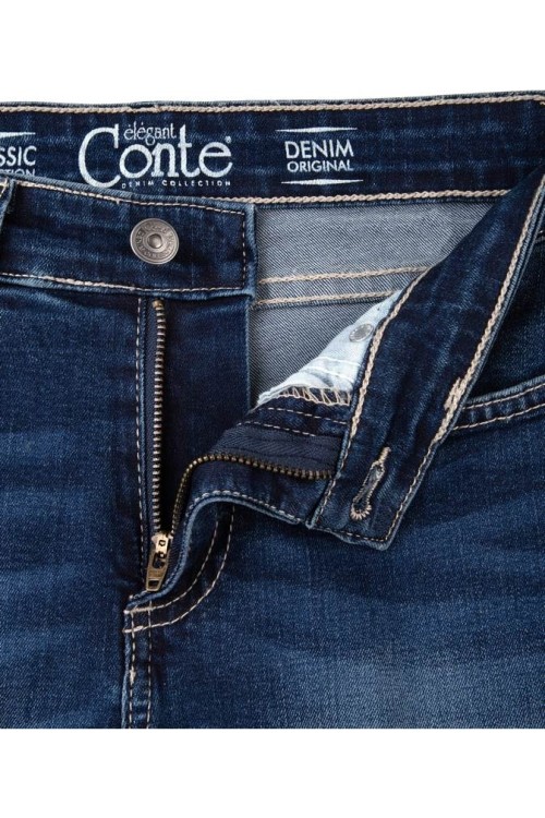 Джинсы женские Conte Skinny 4640/4915D моделирующие со средней посадкой