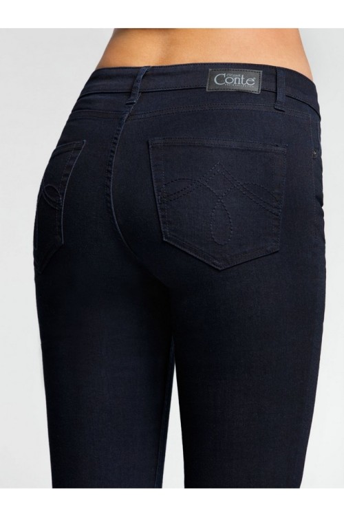 Джинсы женские Conte Skinny 623-100R моделирующие со средней посадкой
