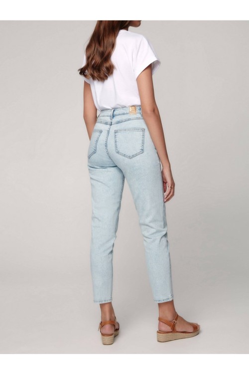 Джинсы женские Conte Mom Fit CON-322 с высокой посадкой