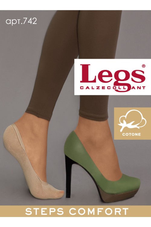 Подследники женские LEGS 742 CLASSIC COTTON