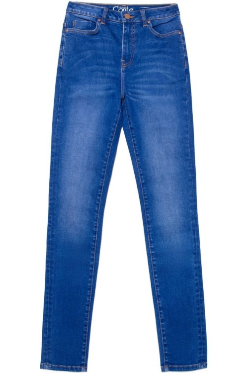 Джинсы женские Conte CON-217 Lycra® моделирующие skinny с высокой посадкой