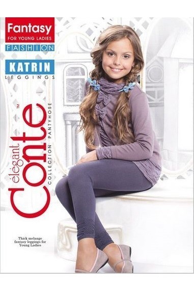 Леггинсы для девочек полиамидные Conte Fantasy KATRIN