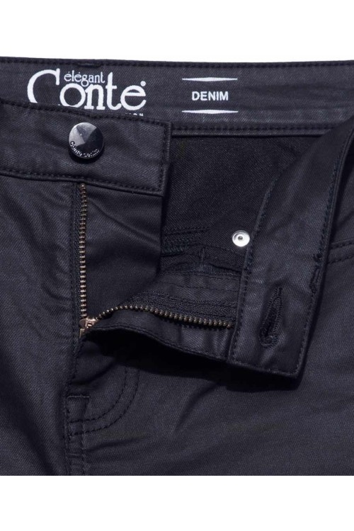 Джинсы женские Conte CON-172N skinny с высокой посадкой и премиальным покрытием под кожу