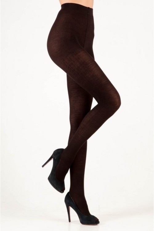 Колготки женские LEGS L8000 MERINO WOOL PLAIT