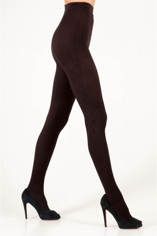Колготки женские LEGS L8004 COTTON GEOMETRY
