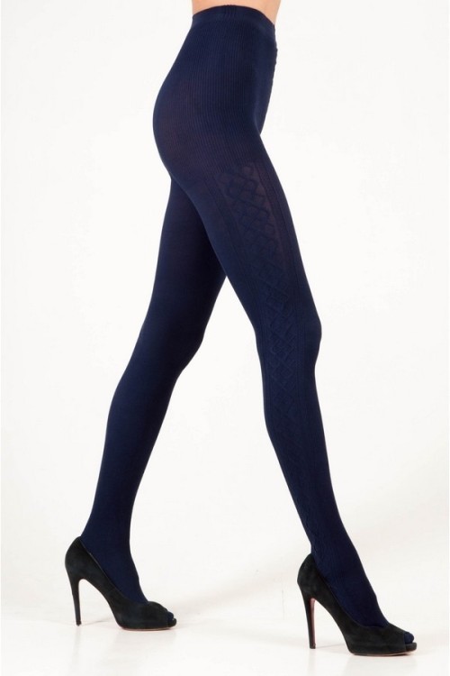 Колготки женские LEGS L8004 COTTON GEOMETRY