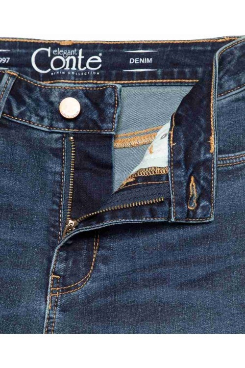 Джинсы женские Conte Eco-friendly CON-351 skinny с высокой посадкой