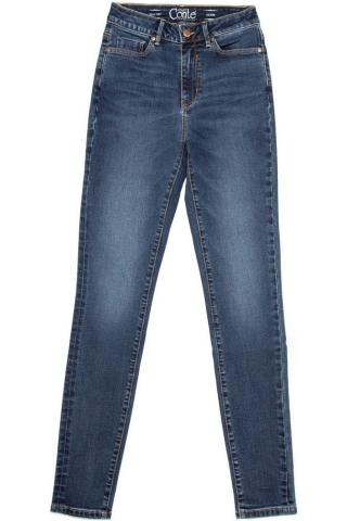 Джинсы женские Conte Eco-friendly CON-351 skinny с высокой посадкой
