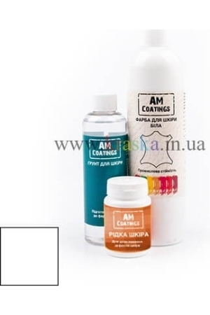 Набор для покраски и реставрации кожаного кресла - Белый AM Coatings