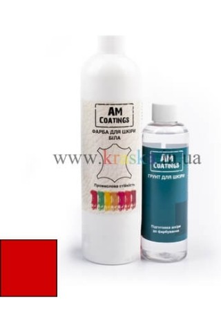 Набор для покраски кожаного кресла - Красный AM Coatings