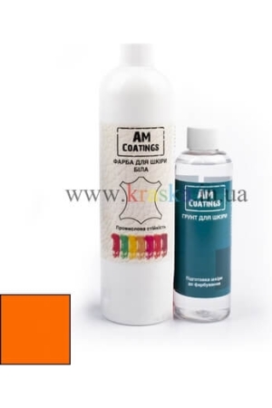 Набор для покраски кожаного кресла - Оранжевый AM Coatings