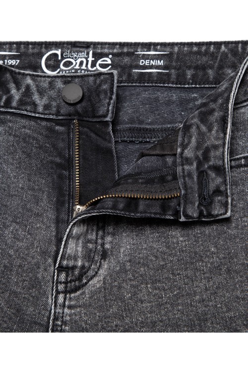 Джинсы женские Conte Mom Fit CON-259 особой варки с высокой посадкой
