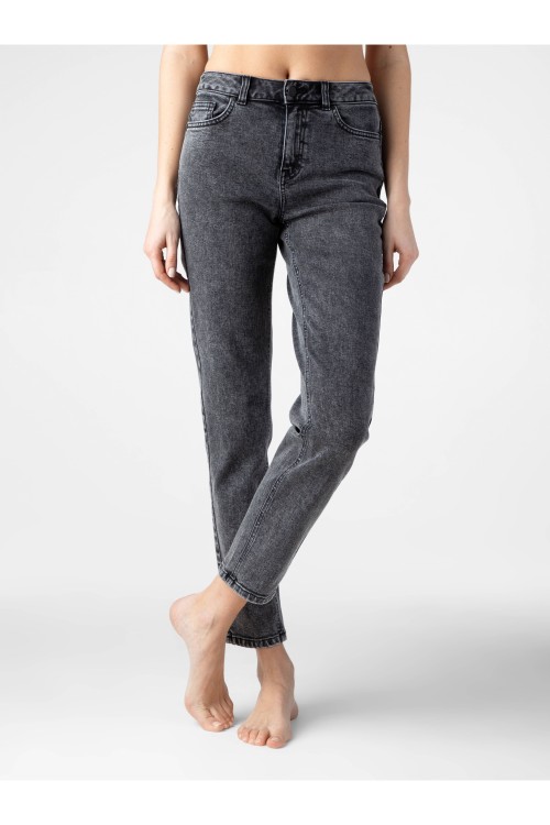 Джинсы женские Conte Mom Fit CON-259 особой варки с высокой посадкой