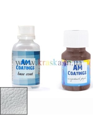 Набор для покраски кожи руля и подлокотников - Серебряный AM Coatings