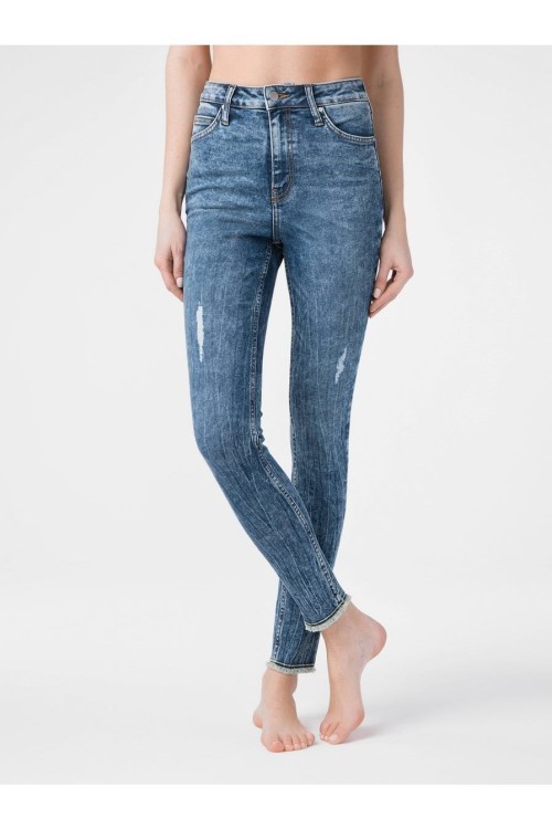 Джинсы женские Conte Eco-friendly CON-176 Lycra® моделирующие skinny с супер высокой посадкой