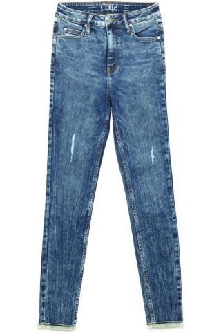 Джинсы женские Conte Eco-friendly CON-176 Lycra® моделирующие skinny с супер высокой посадкой